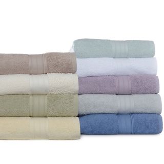 Laura Ashley Cotton Solid 6 piece Towel Set Laura Ashley Bath Towels