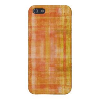 Orange Art Color Paint iPhone 5/5S Cases