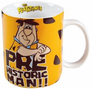 'pre historic man' fred flintstone mug by lucky roo