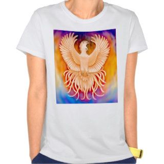 Phoenix Bird Ladies Spaghetti Top Shirts