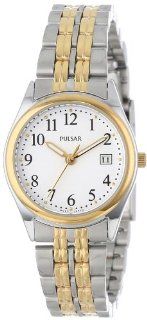 Pulsar Women's PXT588 Dress Two Tone Stainless Steel Watch Watches