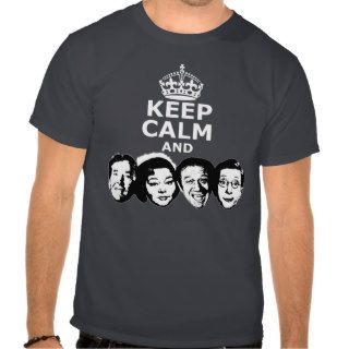 Funny keep calm and carry on tshirt