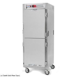 Metro C589 SDS LPDS C5 8 Series Reach In Pass Thru Heated Holding Cabinet   Dutch Solid Doors