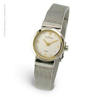 Skagen Women's Two Tone Mesh Watch #590SGS Watches