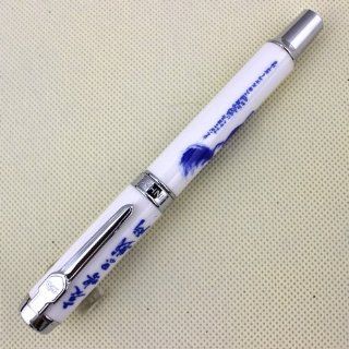 Roller Ball Pen Luxury Jinhao 950 Blue and White Porcelain with Chinese Calligraphy and Horse  Rollerball Pens 