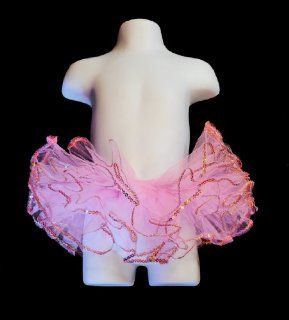 Pink Tutu. Ballerina Sequin Trimmed Tutu Fits Ages 3 6 Perfect Ballet Costume. 4 Layers Toys & Games