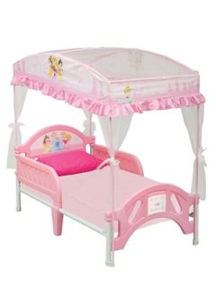 Princess Toddler Bed & Canopy by Delta Childrens Products