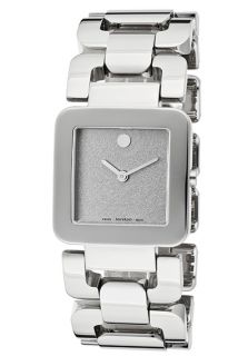 Movado 606544  Watches,Womens Luma Metallic Silver Dial Stainless Steel, Luxury Movado Quartz Watches