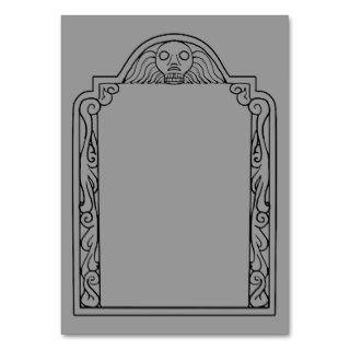 Tombstone Business Card Template