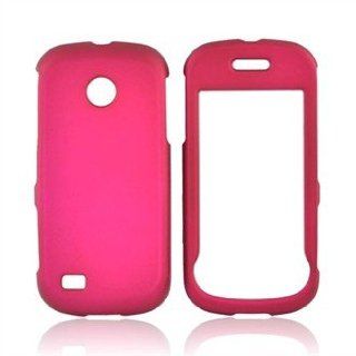 Pink Hard Snap On Case Cover Faceplate Protector for Samsung Eternity 2 A597 + Free Texi Gift Box Cell Phones & Accessories