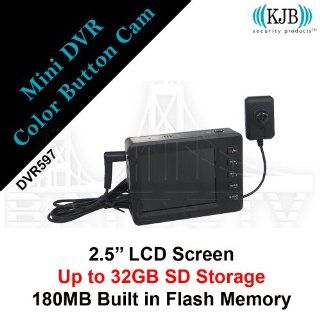 KJB DVR 597 All in One Mini DVR with Color Button Cam  Spy Cameras  Camera & Photo