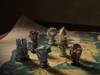 Game of Thrones Map Marker Set with Map