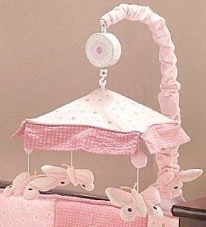 Lambs Ivy Petals Musical Mobile  Crib Toys  Baby