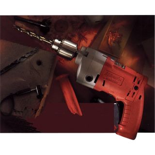 Milwaukee Magnum Electric Drill — 1/2in. Chuck Size, 850 RPM, 5.5 Amp, Model# 0234-6  Corded Drills
