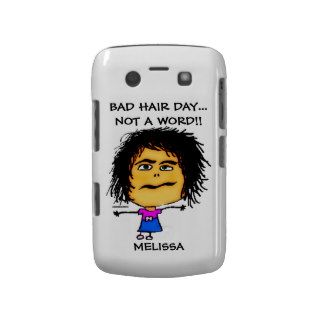 Bad Hair Day Cartoon Case Mate Blackberry Case