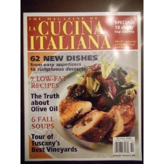 The Magazine of La Cucina Italiana October 1999 Volume 4 Issue 5 Paolo Villoresi Books