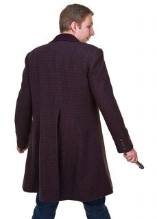 Doctor Who 11th Doctors Purple Coat