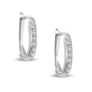 oval hinged earrings in 14k white gold orig $ 129 99 69 99 take