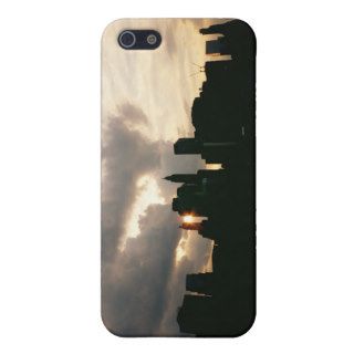 New York City Skyline Silhouette Case For iPhone 5