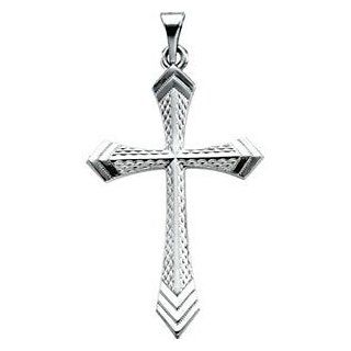 Platinum Passion Cross Pendant Jewelry