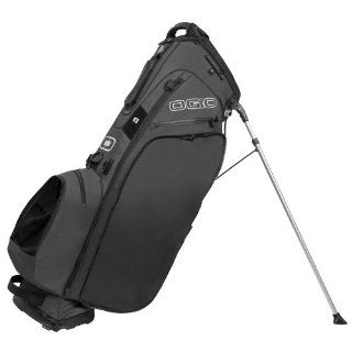 2013 Ogio Hauler Golf Stand with double Shoxx strap (Navy)  Golf Carry Bags  Sports & Outdoors