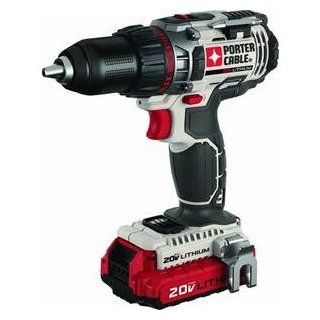 PORTER CABLE PCC606LA 20 Volt 1/2 Inch Lithium Ion Drill/Driver Kit (One Battery)   Power Impact Drivers  