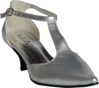 Ann Creek T Strap Shoe   Silver