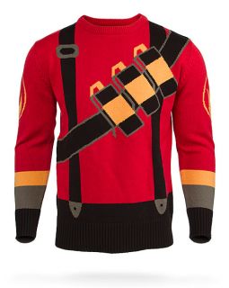 Team Fortress Red Pyro Sweater