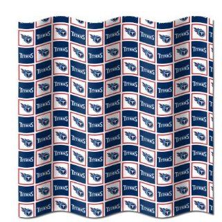 Tennessee Titans NFL Fabric Shower Curtain (72x72)   Sports Fan Shower Curtains