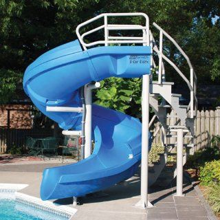 Vortex Swimming Pool Slide with Top Sports & Outdoors