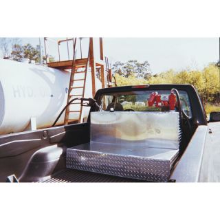 RDS L Shaped Auxiliary Transfer Fuel Tank — 95 Gallon, Smooth and Diamond, Model# 70388  Auxiliary Transfer Tanks