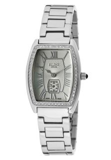 Elini Barokas WW22348SST  Watches,Womens Dolce Diamond Silver Dial Stainless Steel, Casual Elini Barokas Quartz Watches