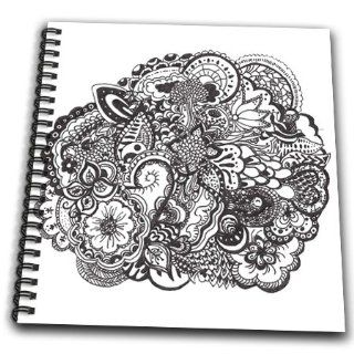 Shop db_58346_1 InspirationzStore Pen and Ink drawings   Detailed Intricate Black and white ink art   nature scene   flowers leaves tree patterns   tattoo   Drawing Book   Drawing Book 8 x 8 inch at the  Home Dcor Store. Find the latest styles with the lo