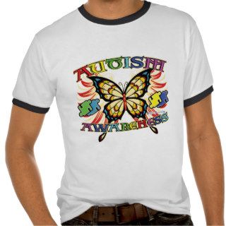 Autism Awareness Butterfly Shirt
