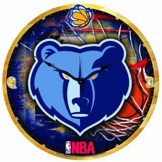 NBA Memphis Grizzlies 18 Inch High Definition Clock  Sports Fan Wall Clocks  Sports & Outdoors