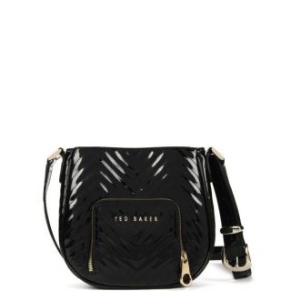 Ted Baker Drew Quilted Cross Body Bag   Black      Womens Accessories