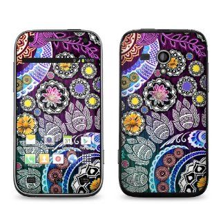 Mehndi Garden Design Protective Decal Skin Sticker (Matte Satin Coating) for Samsung Galaxy Rush SPH M830 Cell Phone Cell Phones & Accessories