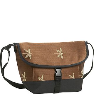 Sally Spicer Small Messenger Dragonfly Chocolate