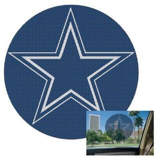 Dallas Cowboys Perforated Window Decal  Sports Fan Decals  Sports & Outdoors