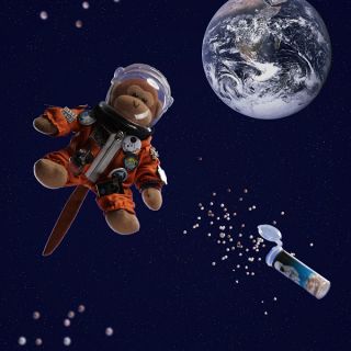 Astronaut Ice Cream Balls