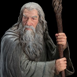 Hobbit Gandalf the Grey Polystone Statue
