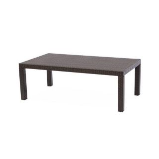 RST Outdoor Aluminum Rectangle Patio Coffee Table