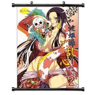 One Piece Anime Fabric Wall Scroll Poster (16 x 22) Inches   Prints