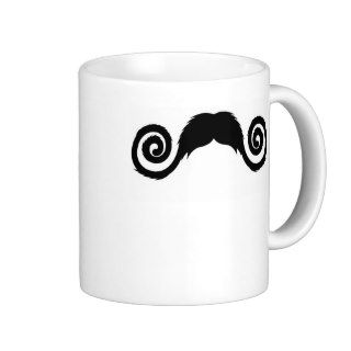 moustache cup mugs