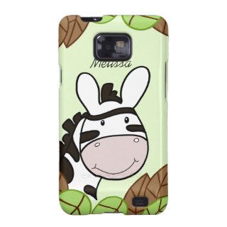 Cute Cartoon Zebra Custom Android Phone Case Samsung Galaxy S Cases