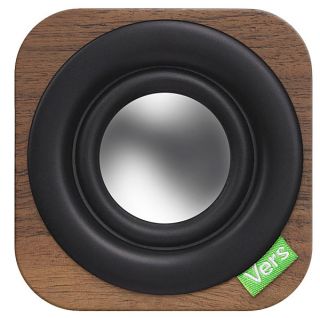 Vers 1Q Wood Cube Portable Bluetooth Sound System