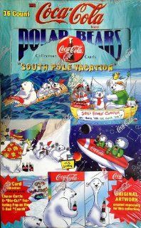 The Coca Cola Polar Bears " South Pole Vacation" Collectors Cards Toys & Games