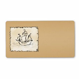 Pirate Ship. Shipping Labels