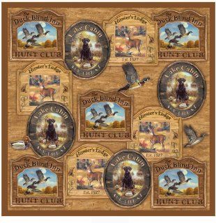 Expressions Hunt Club Shower Curtain  
