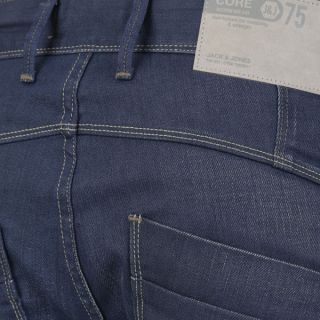 Jack & Jones Mens Stan Osaka Jeans   Dark Blue Denim      Mens Clothing